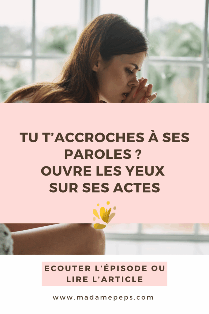 Comment arrêter d'espérer en amour! Arrêter de croire les paroles en amour! il faut voir les actes!